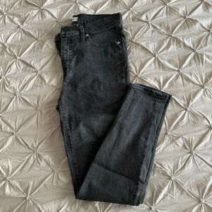 Black Madewell High Rise Skinny Jeans